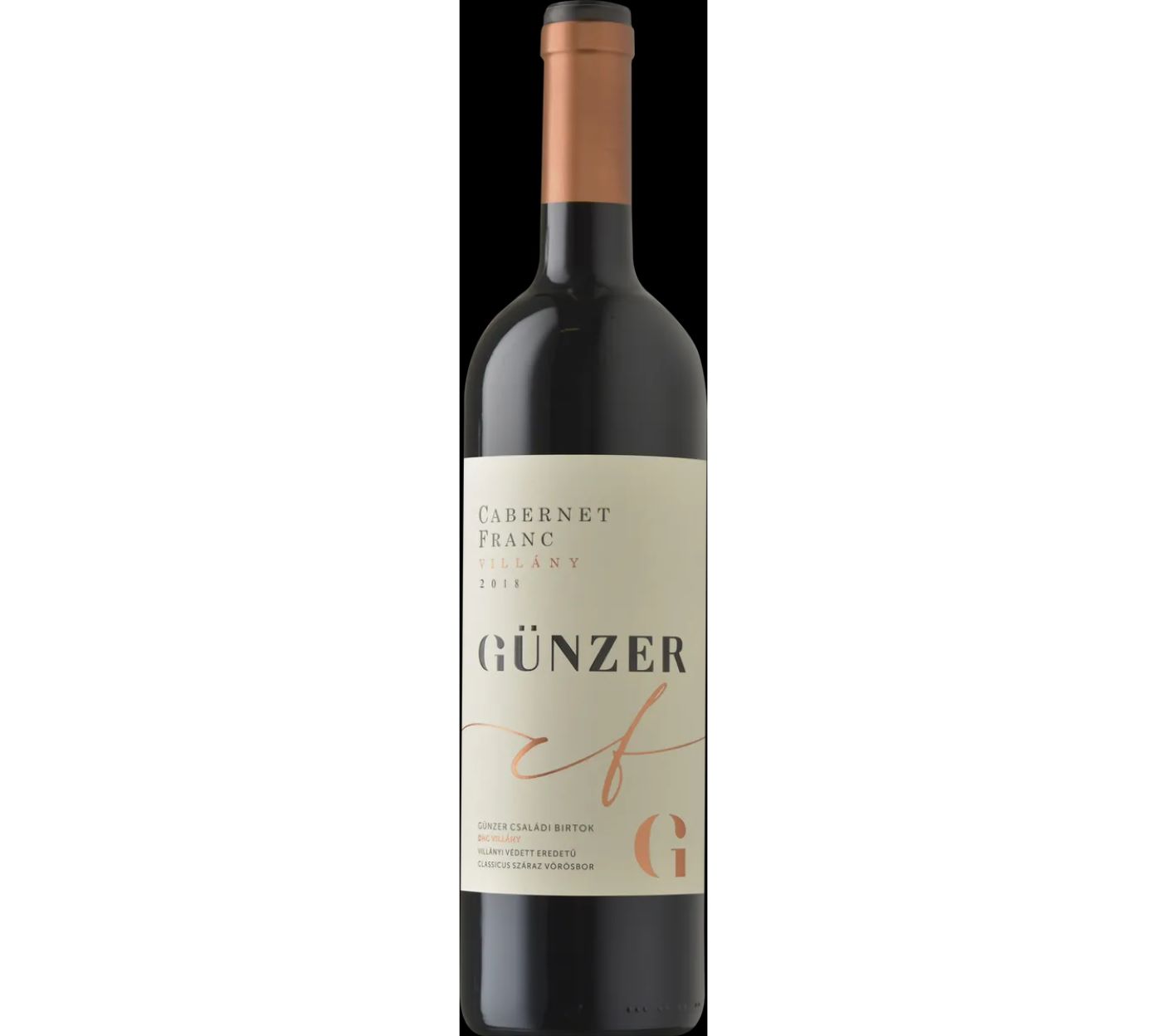 GÜNZER CABERNET FRANC 2018/2019 Villány